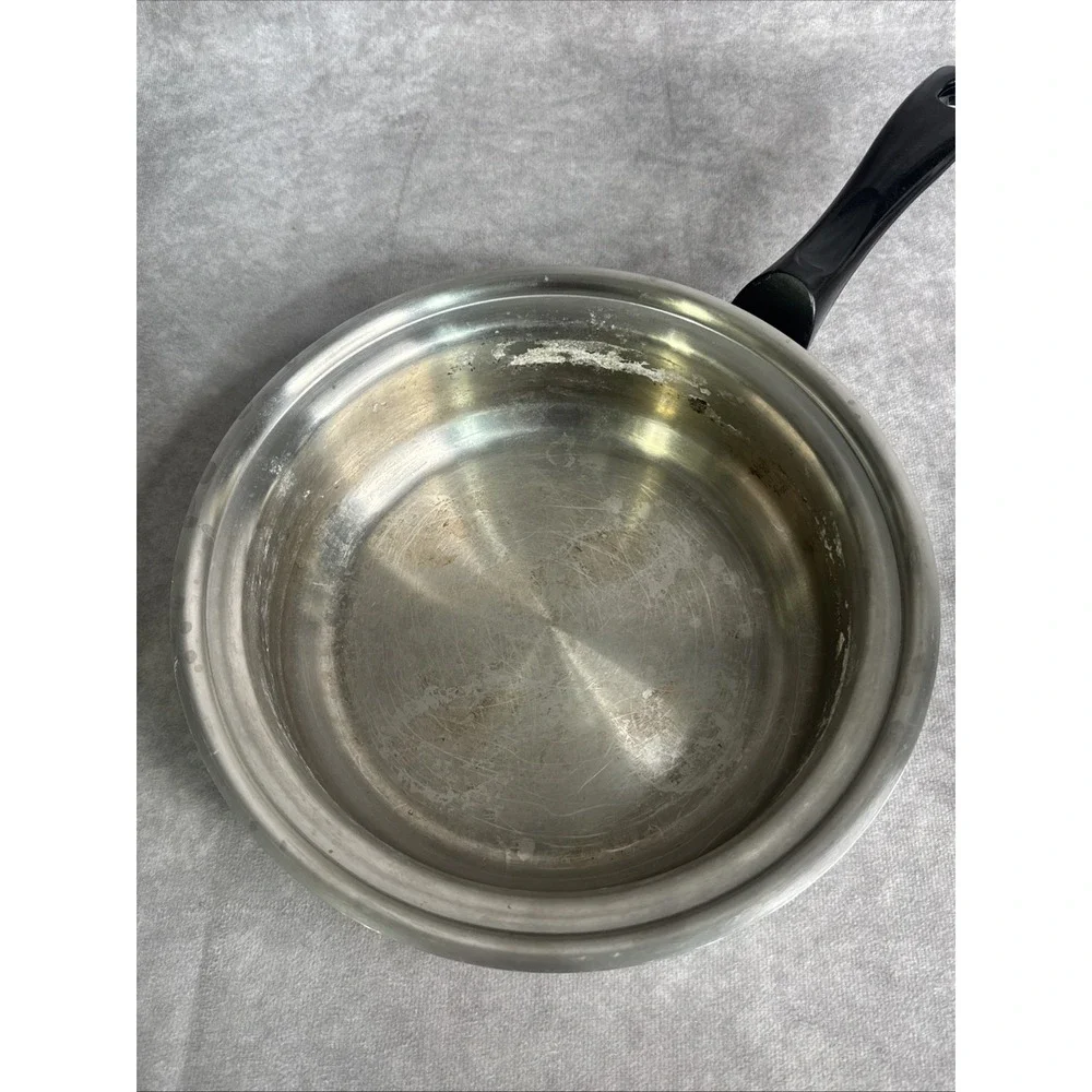 Kitchen Craft West Bend 8 Inch Skillet With Lid‎ 53095 Stainless